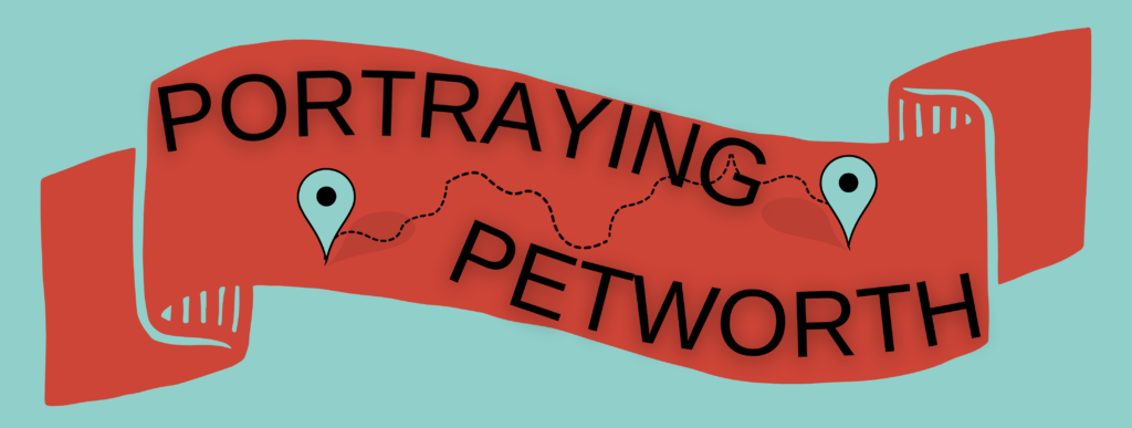 Portraying Petworth event title poster